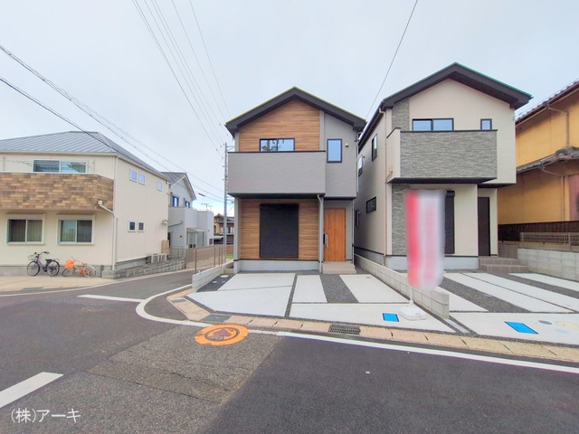 愛知県大府市森岡町５丁目の新築戸建て完成写真 2025年12月25日撮影