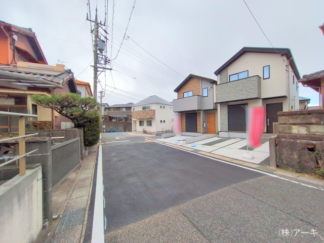 愛知県大府市森岡町５丁目の新築戸建て完成写真 2025年12月25日撮影