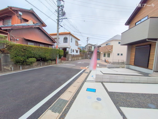 愛知県大府市森岡町５丁目の新築戸建て完成写真 2025年12月25日撮影