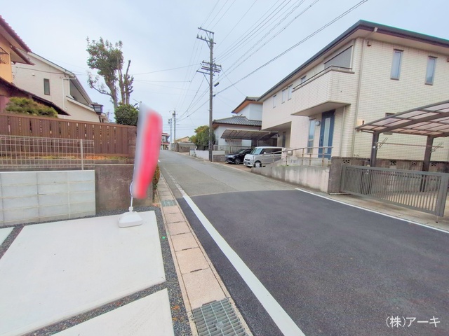 愛知県大府市森岡町５丁目の新築戸建て完成写真 2025年12月25日撮影