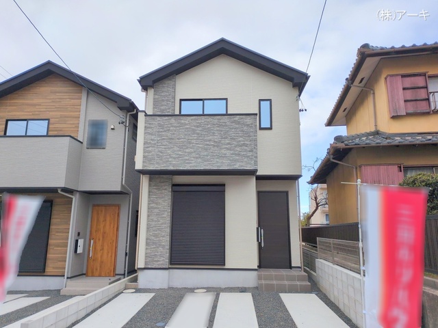 愛知県大府市森岡町５丁目の新築戸建て完成写真 2025年12月25日撮影