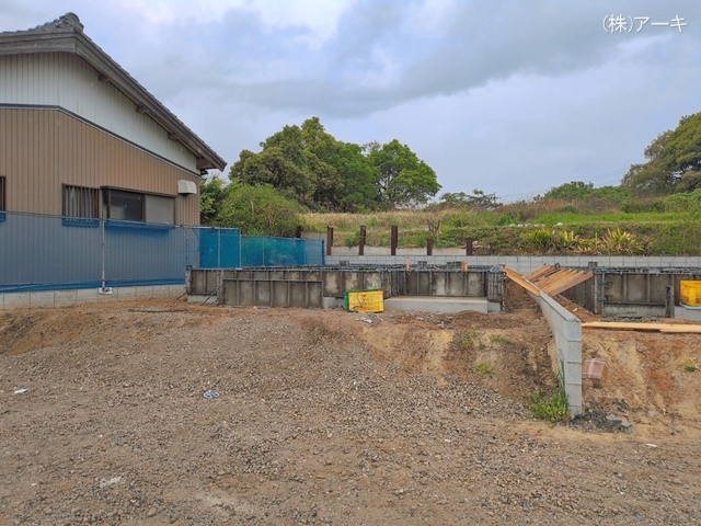 愛知県大府市米田町４丁目の新築戸建て基礎写真 2026年4月22日撮影