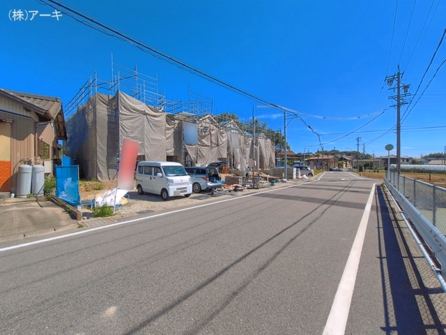 愛知県大府市米田町４丁目の新築戸建てシート写真 2026年6月9日撮影