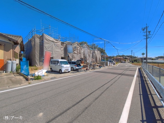 愛知県大府市米田町４丁目の新築戸建てシート写真 2026年6月9日撮影
