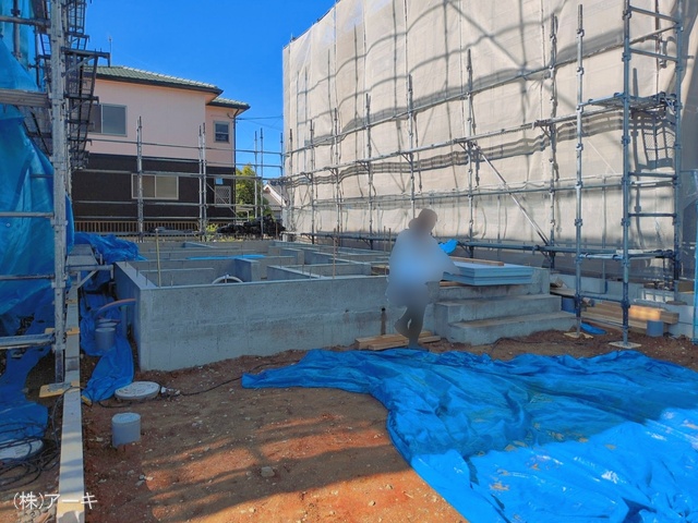 愛知県大府市横根町石丸の新築戸建て基礎写真 2026年4月15日撮影