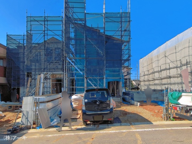 愛知県大府市横根町石丸の新築戸建て上棟写真 2026年4月15日撮影