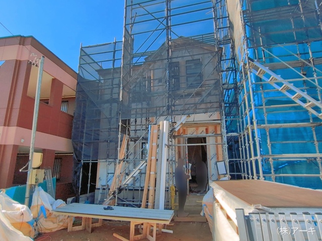 愛知県大府市横根町石丸の新築戸建てシート写真 2026年4月15日撮影