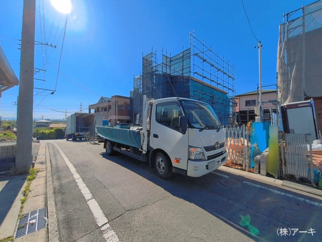 愛知県大府市横根町石丸の新築戸建てシート写真 2026年4月15日撮影