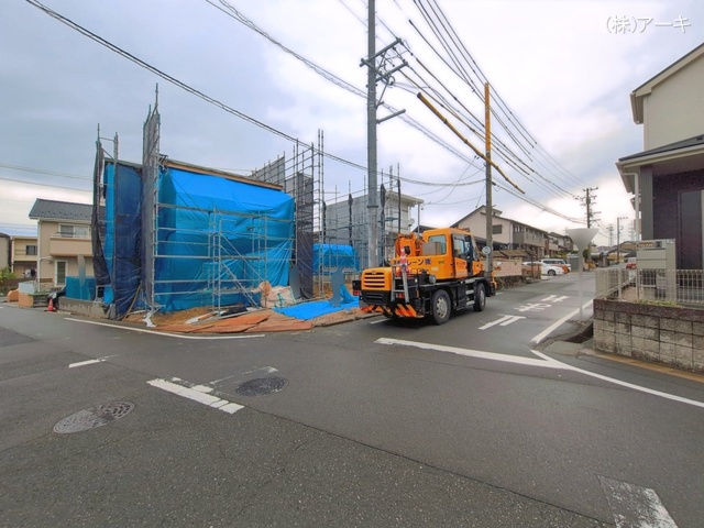 愛知県東海市荒尾町奥曽山の新築戸建て上棟写真 2026年6月8日撮影