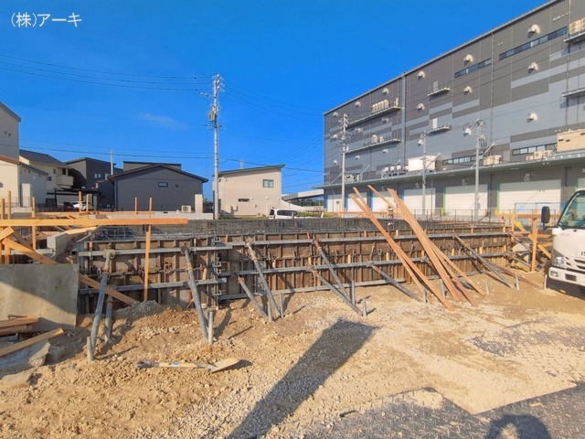新築戸建て 知多市新南土地区画整理事業9街区6 B号棟 基礎