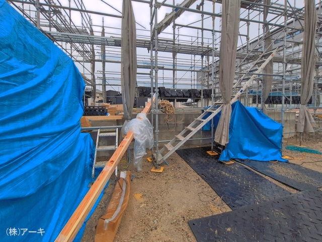 新築戸建て 知多市新南土地区画整理事業9街区6 B号棟 基礎