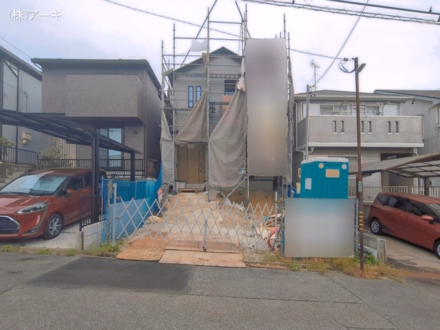 愛知県東海市加木屋町唐畑の新築戸建てシート写真 2026年6月14日撮影
