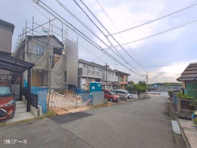 愛知県東海市加木屋町唐畑の新築戸建てシート写真 2026年6月14日撮影