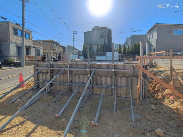 愛知県東海市加木屋町鎌吉良根の新築戸建て基礎写真 2026年5月28日撮影