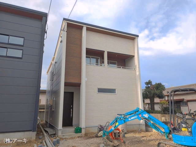 新築戸建て 知多市つつじが丘1丁目 1号棟 外構