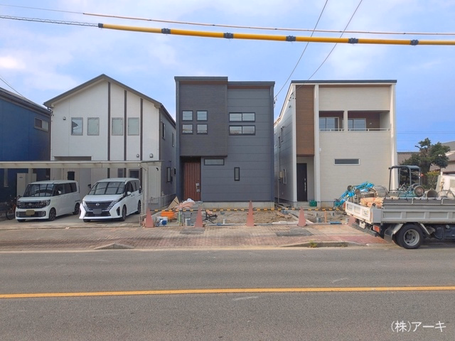 新築戸建て 知多市つつじが丘1丁目 2号棟 外構