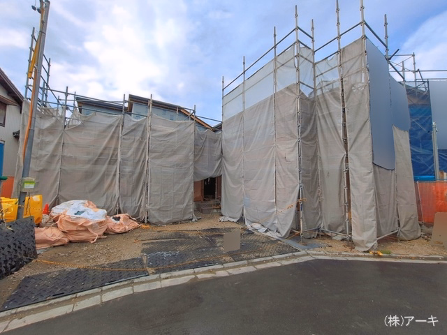 新築戸建て 東海市富木島町山中 1号棟 上棟