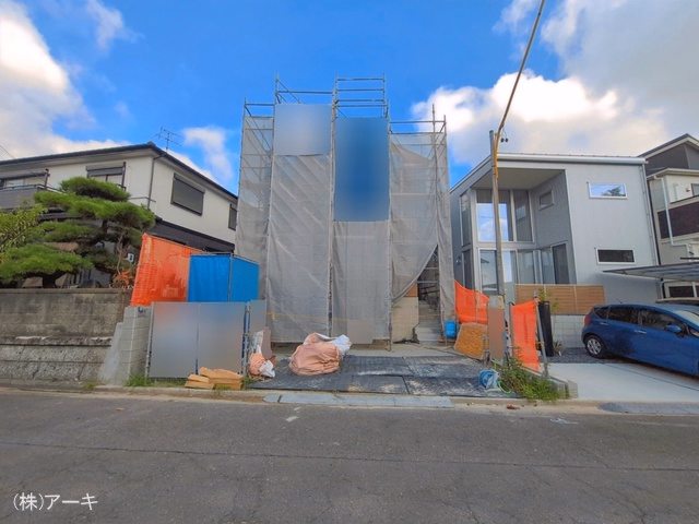新築戸建て 知多市八幡曽山 1号棟 上棟