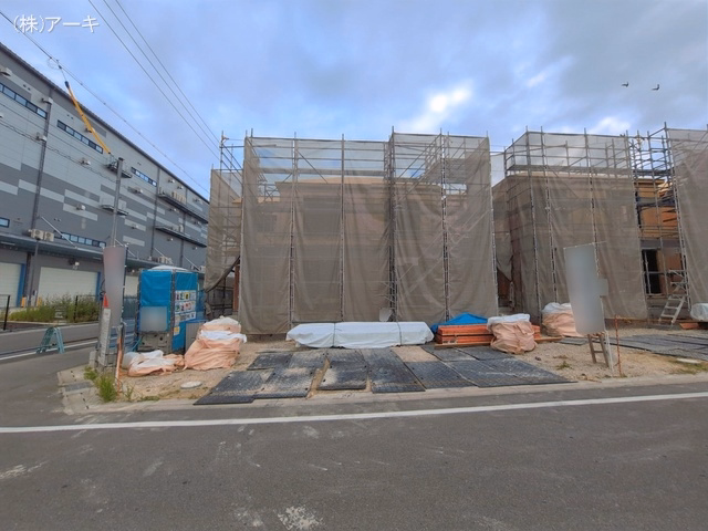 知多市新知字南新生(戸建)D 上棟