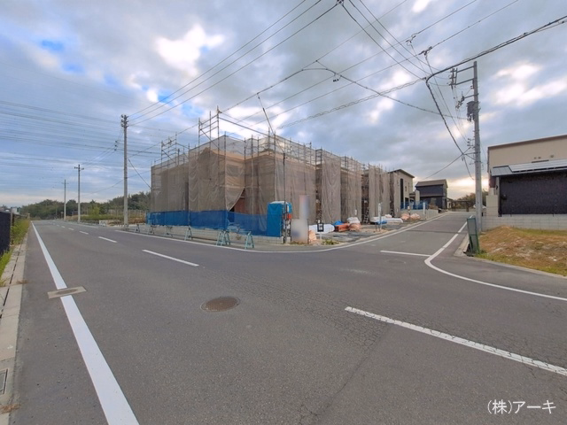 知多市新知字南新生(戸建)D 上棟