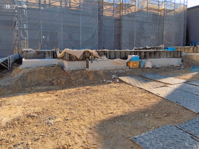 新築戸建て 知多市新南土地区画整理事業9街区6 E号棟 基礎