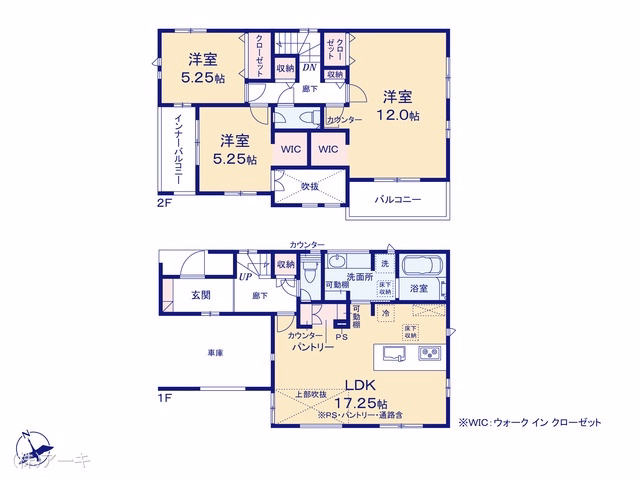 大府市共西町6丁目(戸建)01 間取図
