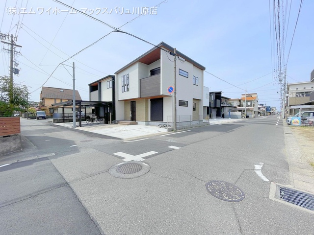 愛知県一宮市今伊勢町　本神戸字筋替の未入居 戸建て完成写真 2024年4月1日撮影