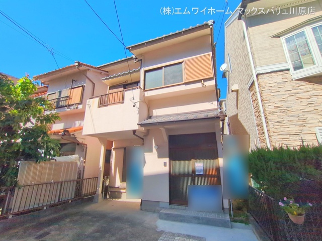 愛知県名古屋市中川区百船町の中古戸建て完成写真 2025年10月8日撮影