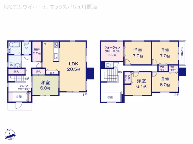中古戸建て 春日井市坂下町5丁目（1215-531） 間取図