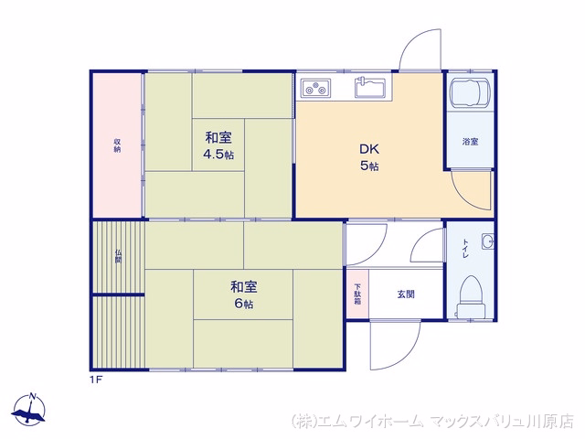 名古屋市中川区下之一色町字権野 間取図