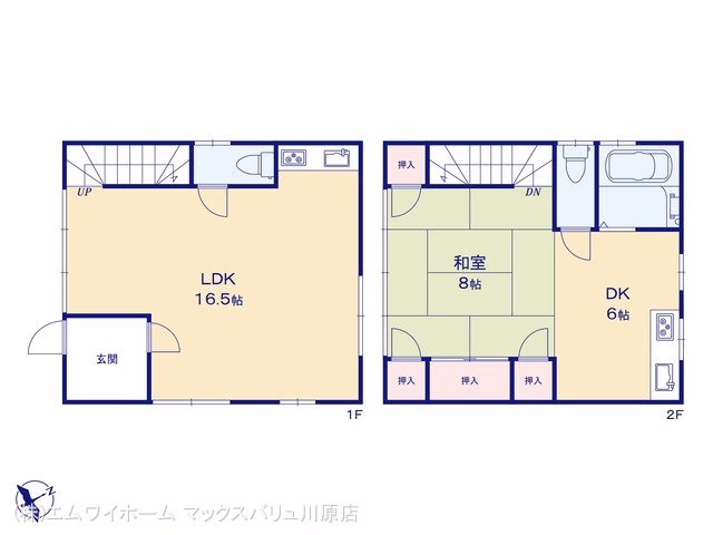 春日井市上条町3丁目 間取図