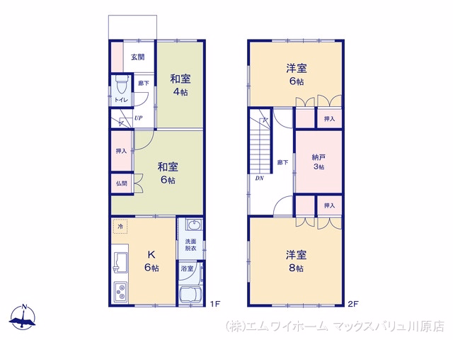 名古屋市南区鳥山町1丁目 間取図