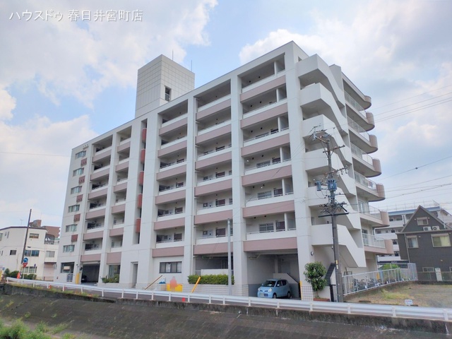 愛知県春日井市弥生町２丁目のマンション『星和春日井コーポラス』外観写真 2025年8月24日撮影