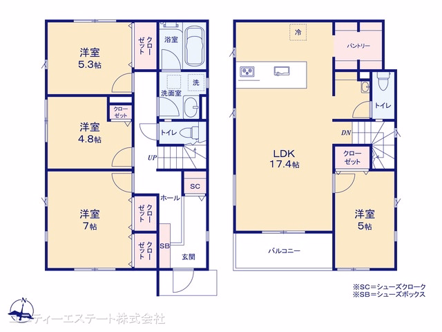 綾瀬市深谷上7丁目（戸建）05 間取図