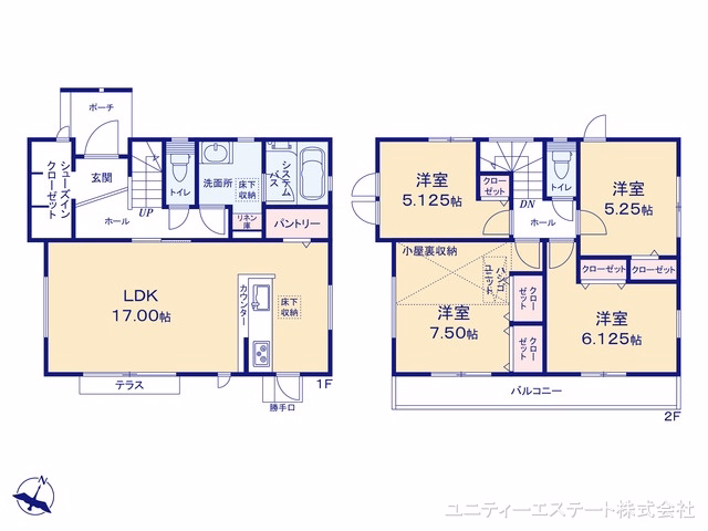 横浜市瀬谷区竹村町（戸建） 間取図