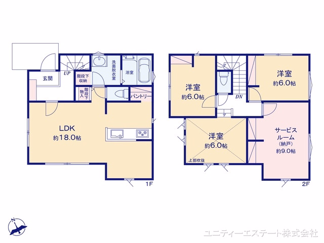 大和市福田3丁目（戸建）C 間取図