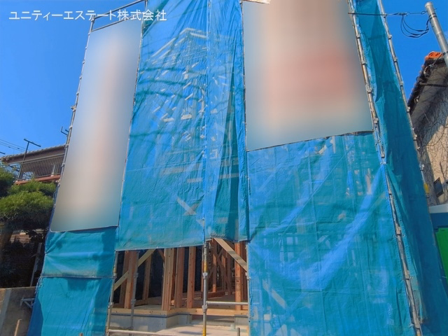 新築戸建て 座間市ひばりが丘2丁目15期 上棟