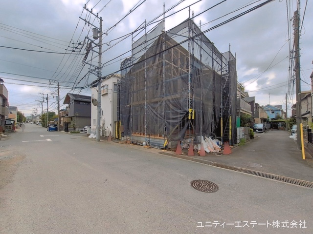 座間市小松原2丁目(戸建)01 上棟