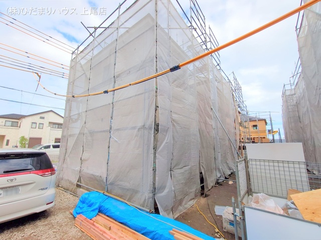 埼玉県さいたま市西区大字島根の新築戸建てシート写真 2025年11月5日撮影