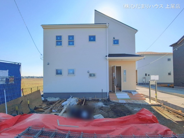 埼玉県さいたま市西区大字島根の新築戸建て外構写真 2026年1月12日撮影