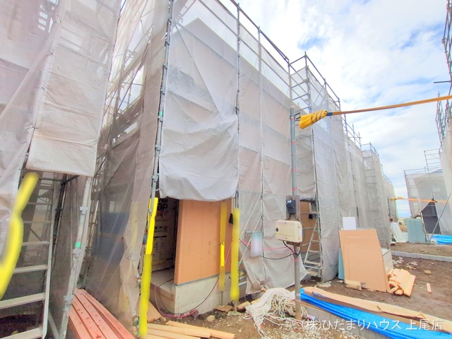 埼玉県さいたま市西区大字島根の新築戸建て上棟写真 2025年11月5日撮影