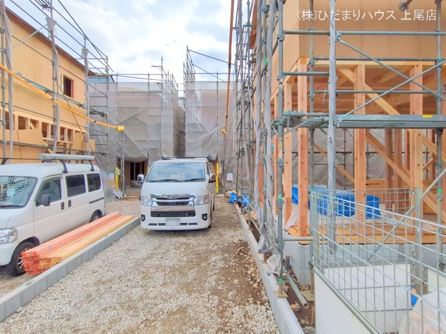 埼玉県さいたま市西区大字島根の新築戸建て上棟写真 2025年11月5日撮影