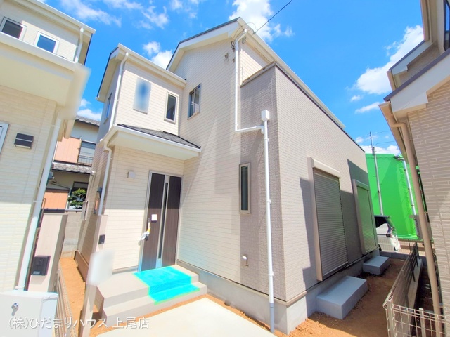 埼玉県上尾市大字上尾下の新築戸建て完成写真 2025年9月1日撮影