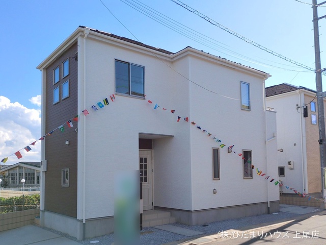 埼玉県上尾市大字瓦葺の新築戸建て完成写真 2025年11月9日撮影