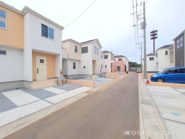 埼玉県上尾市大字瓦葺の新築戸建て完成写真 2025年11月4日撮影