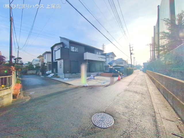 埼玉県上尾市泉台２丁目の新築戸建て完成写真 2025年12月24日撮影