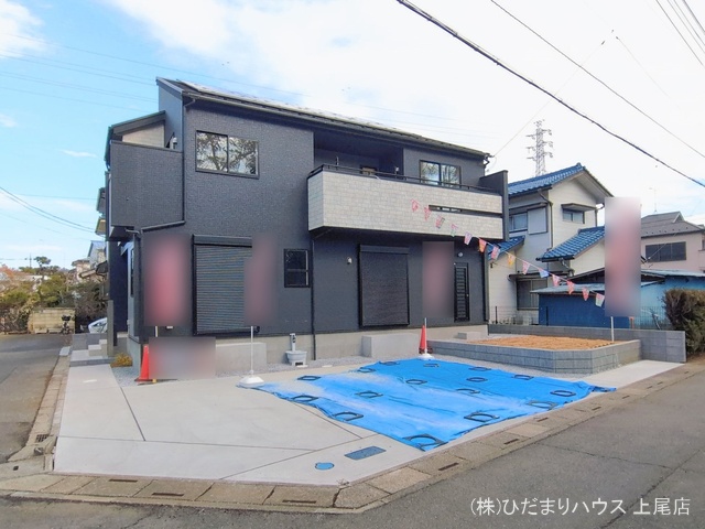 埼玉県上尾市泉台２丁目の新築戸建て完成写真 2026年2月11日撮影