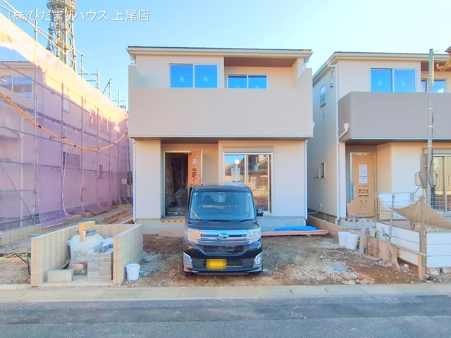 埼玉県さいたま市北区吉野町２丁目の新築戸建て外構写真 2025年11月18日撮影