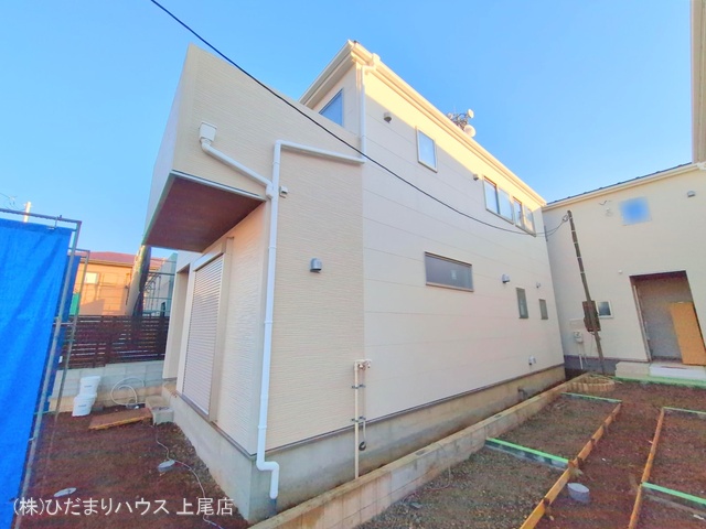 埼玉県さいたま市北区吉野町２丁目の新築戸建て外構写真 2025年11月25日撮影