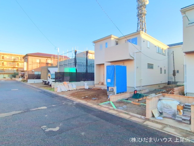 埼玉県さいたま市北区吉野町２丁目の新築戸建て外構写真 2025年11月25日撮影